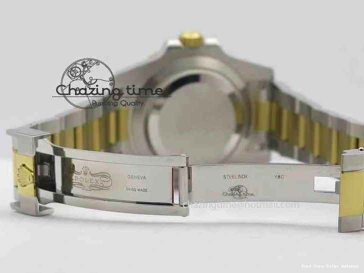 Good Copy Rolex Watches On 1:1 3724 SS Functional Bracelet 116613 Edition JF Blue YG Best SH Dial LB Submariner 0107